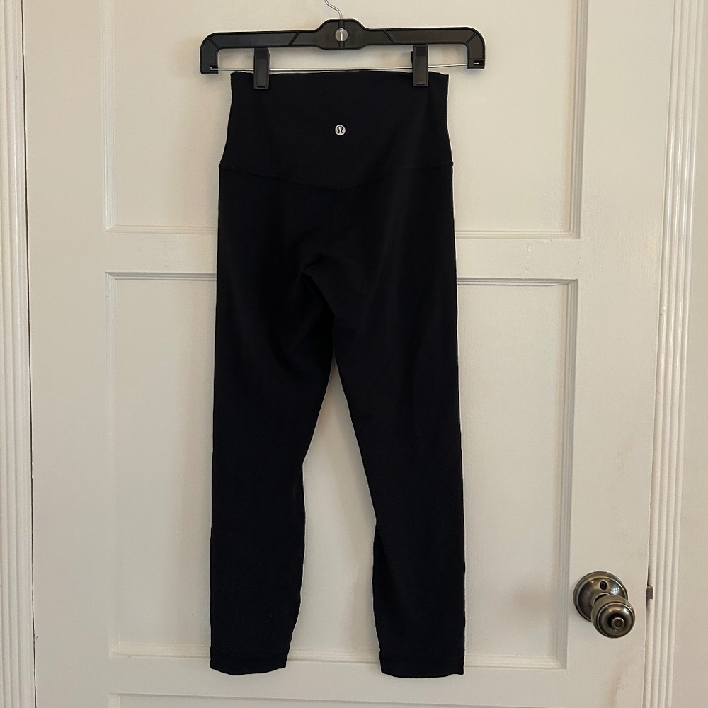 Lululemon Align High-Rise Crop 23" Black Size 4